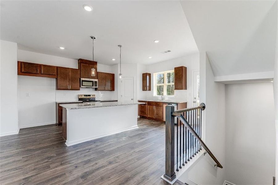 Furnished interior view inside a new home in Somerset at Veterans Memorial, Mableton (Image 8).