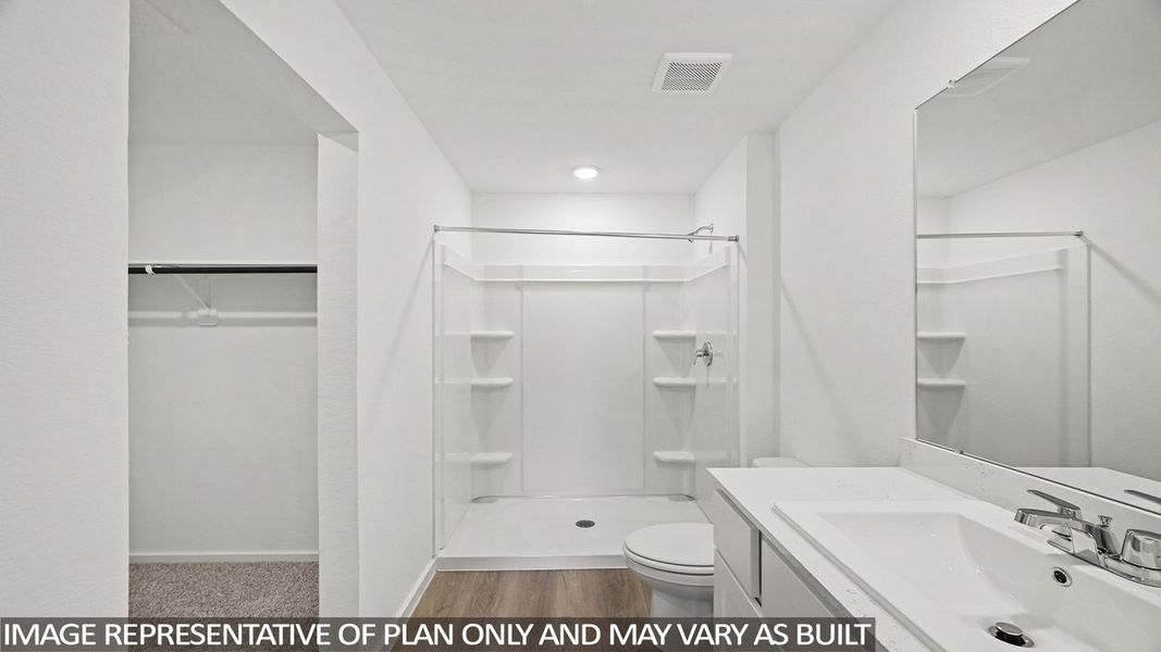 Representative furnished interior of a home built from the Archer by D.R. Horton in Eastern Wells, Jarrell (Image 9).