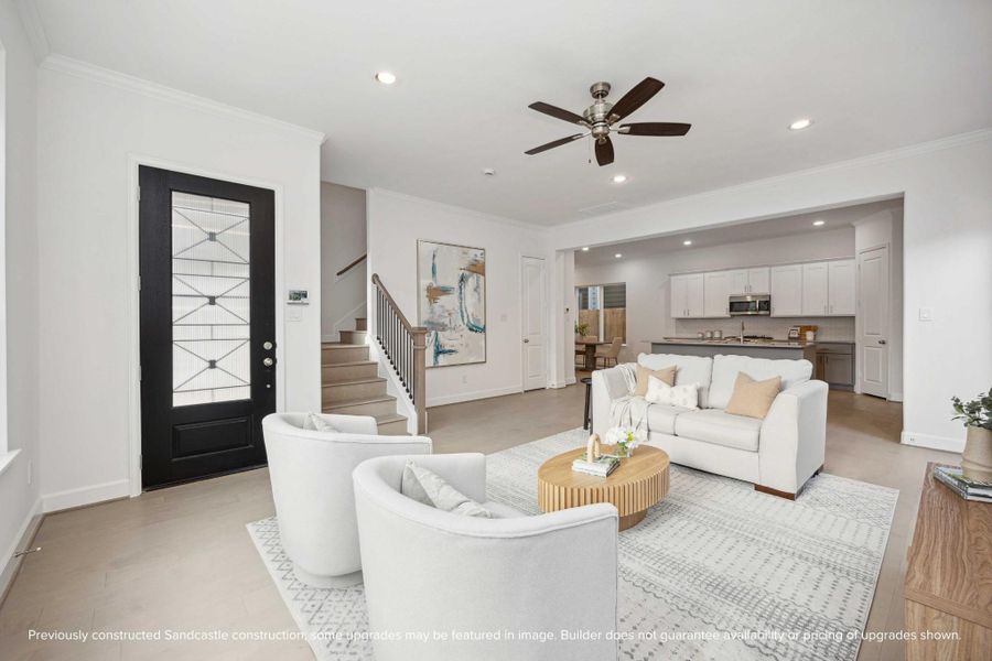 Walk through the upgraded front door and instantly feel the shift—this is home. Clean lines, sunlight, and an open vibe make this space feel like a breath of fresh air. Walk through the upgraded front door and instantly feel the shift—this is home. Clean lines, sunlight, and an open vibe make this space feel like a breath of fresh air.