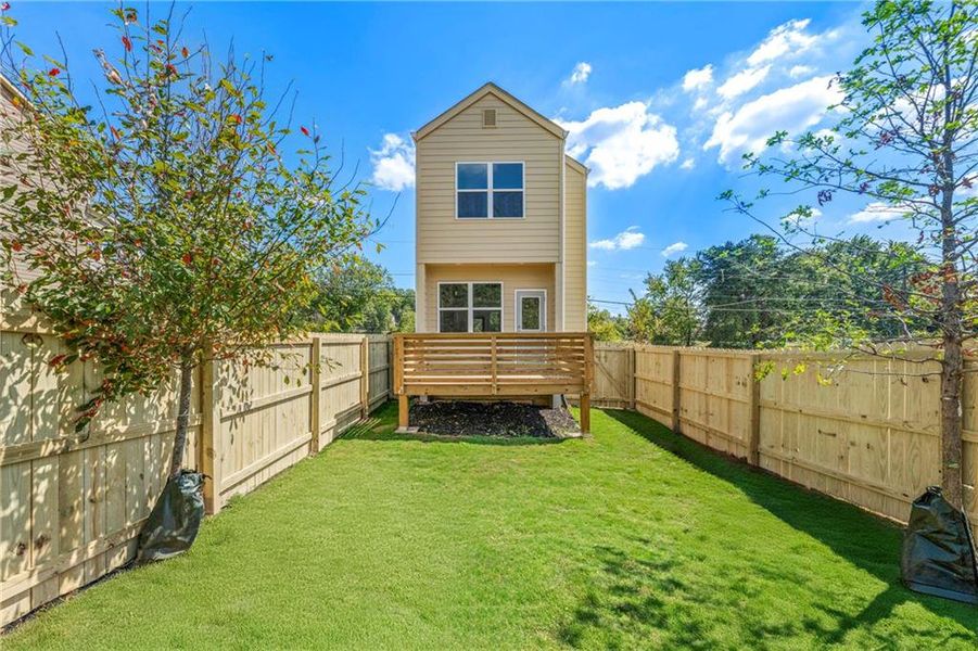Front exterior of a new home in , Atlanta, GA, highlighting curb appeal (Image 1).