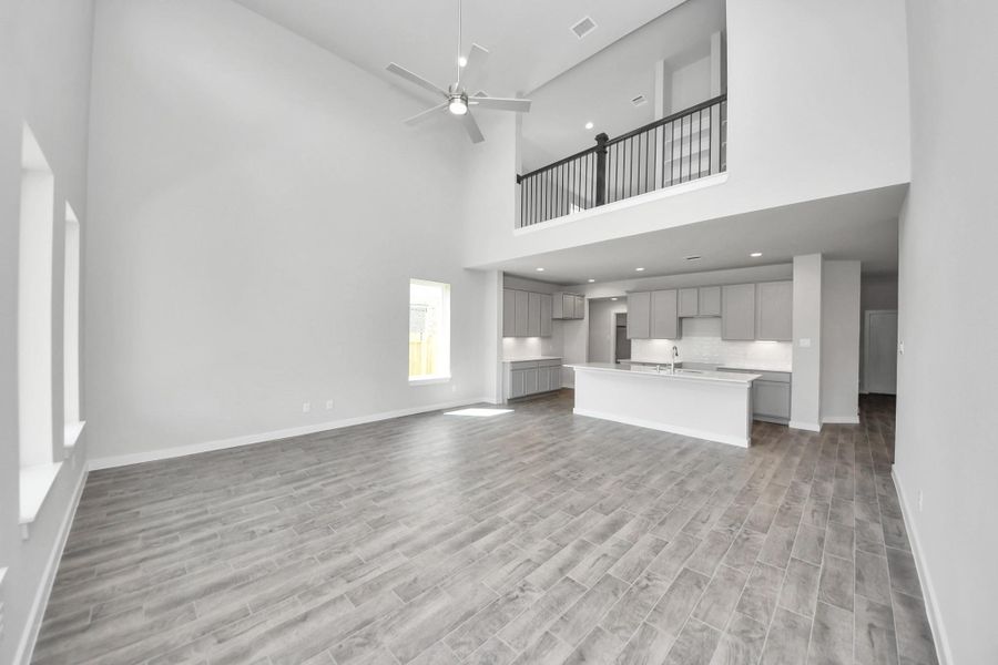 Bring your loved ones and guests together in the inviting living room! Bring your loved ones and guests together in the inviting living room!