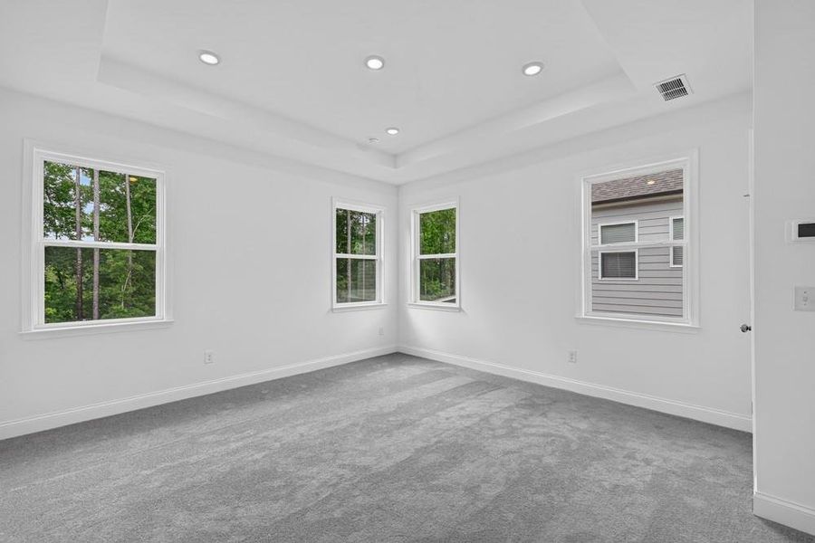 Spacious, unfurnished interior of a new home in Bennett Farm, Loganville (Image 21). Spacious, unfurnished interior of a new home in Bennett Farm, Loganville (Image 21).