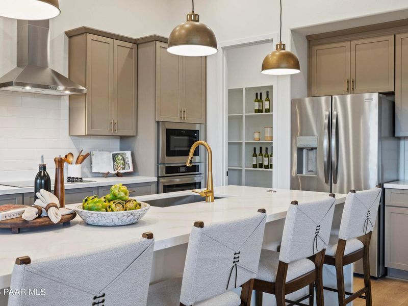 Furnished interior view inside a new home in Hidden Hills, Prescott (Image 10).