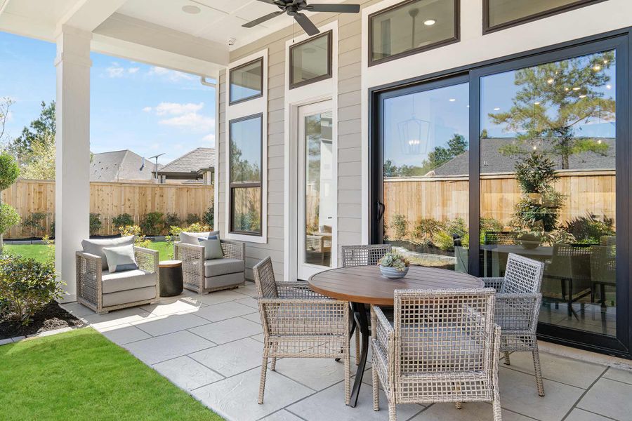 Representative exterior details of a home built from the The Azalea by David Weekley Homes in ARTAVIA 50' Homesites, Conroe (Image 2). Representative exterior details of a home built from the The Azalea by David Weekley Homes in ARTAVIA 50' Homesites, Conroe (Image 2).