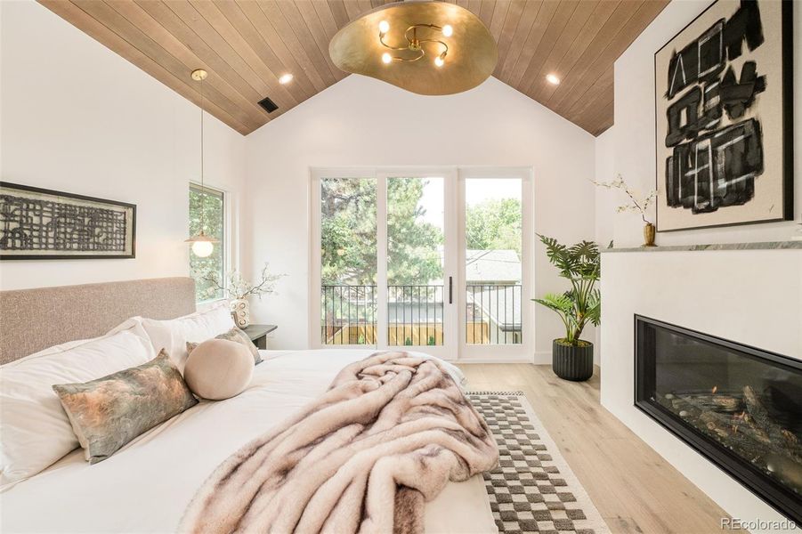 Furnished interior view inside a new home in , Denver (Image 10).