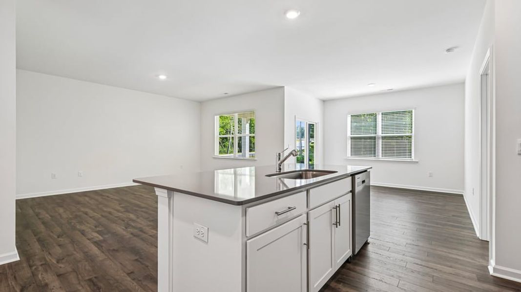 Furnished interior view inside a new home in The Villas at Laurel Oaks, Sanford (Image 10).