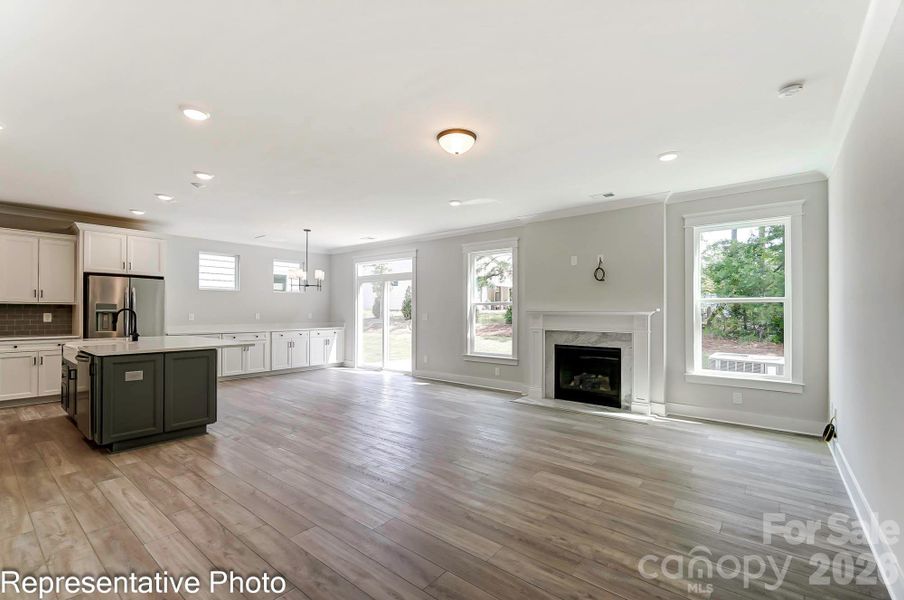 Main living area example