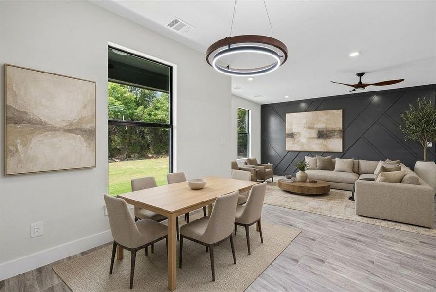 Furnished interior view inside a new home in , Granbury (Image 15).