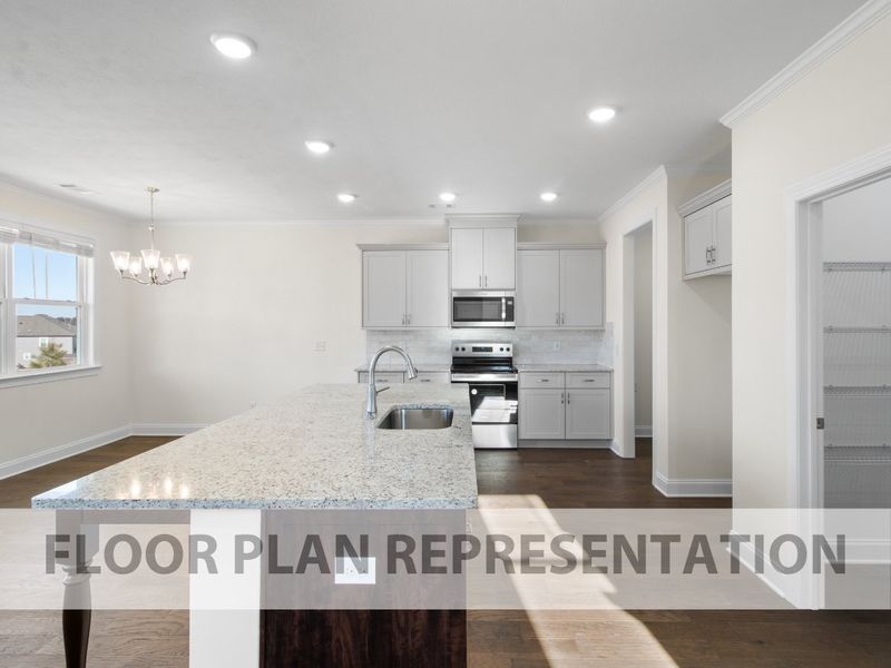 Furnished interior view inside a new home in Windsor, North Augusta (Image 6).
