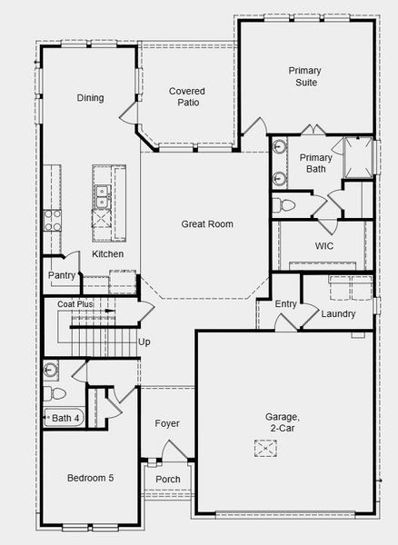 Additional Highlights Include: 36" wide mahogany contemporary front door, gas line at patio, and open railing.