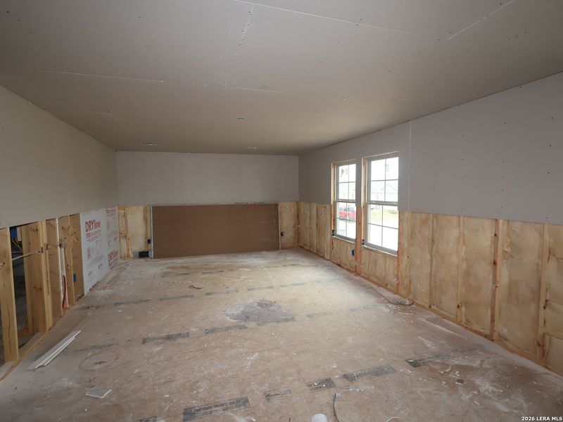 In-progress construction of a new home in Mesquite Ridge, San Antonio, TX (Image 28). In-progress construction of a new home in Mesquite Ridge, San Antonio, TX (Image 28).