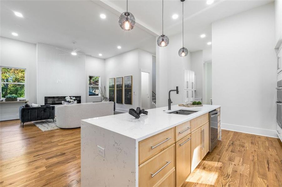 Furnished interior view inside a new home in , Atlanta (Image 39). Furnished interior view inside a new home in , Atlanta (Image 39).