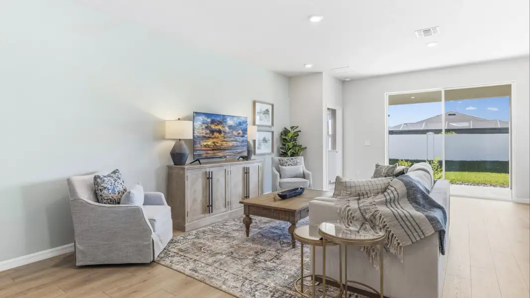 Furnished interior view inside a new home in Legacy Preserve, Parrish (Image 9).