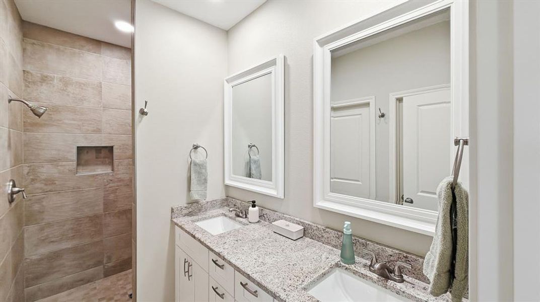 Furnished interior view inside a new home in , Granbury (Image 17). Furnished interior view inside a new home in , Granbury (Image 17).