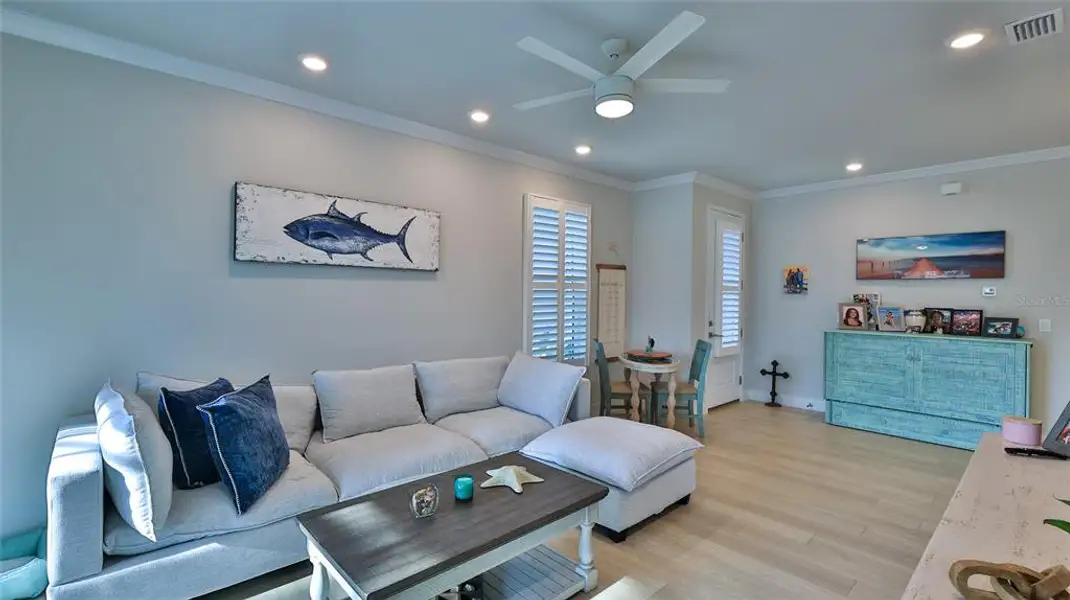 Furnished interior view inside a new home in , New Smyrna Beach (Image 4). Furnished interior view inside a new home in , New Smyrna Beach (Image 4).