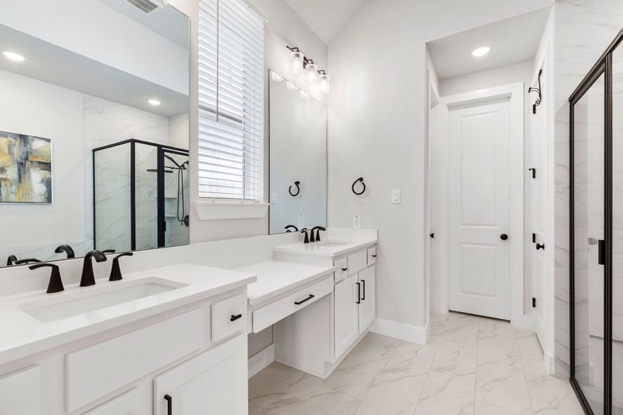 Furnished interior view inside a new home in Woodforest, Montgomery (Image 8).