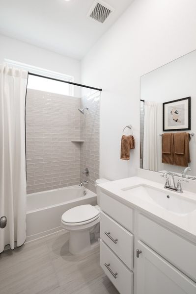 Representative furnished interior of a home built from the Wren by Tri Pointe Homes in Oakhill Reserve 50’, Tomball (Image 25). Representative furnished interior of a home built from the Wren by Tri Pointe Homes in Oakhill Reserve 50’, Tomball (Image 25).