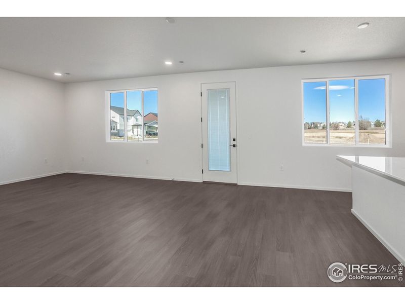 Spacious, unfurnished interior of a new home in Bloom Trailblazer Collection - Single Family Homes, Fort Collins (Image 21).