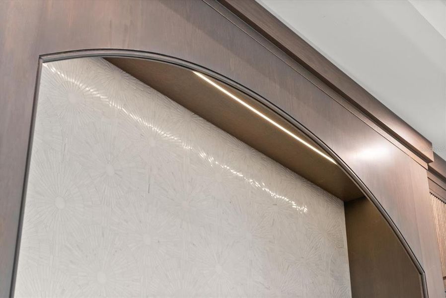 Close-up of interior finishes inside a home in , Sarasota (Image 54).