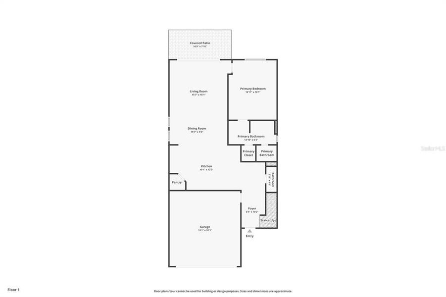 2D floor plan layout of this home in , Punta Gorda, FL (Image 7).