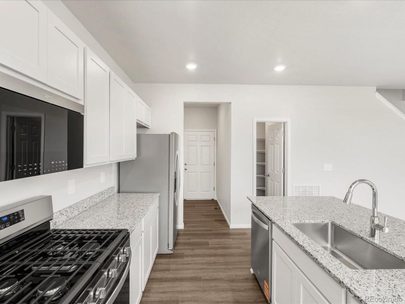 Furnished interior view inside a new home in , Commerce City (Image 12). Furnished interior view inside a new home in , Commerce City (Image 12).