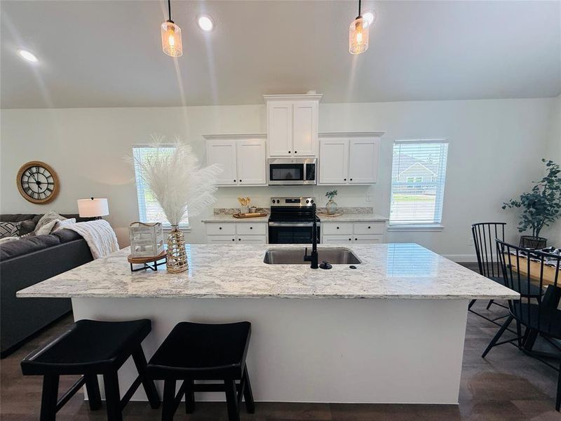 Furnished interior view inside a new home in , Greenville (Image 11).