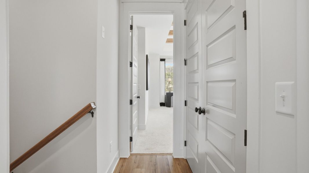 Furnished interior view inside a new home in Barrett Pointe, Kennesaw (Image 16). Furnished interior view inside a new home in Barrett Pointe, Kennesaw (Image 16).
