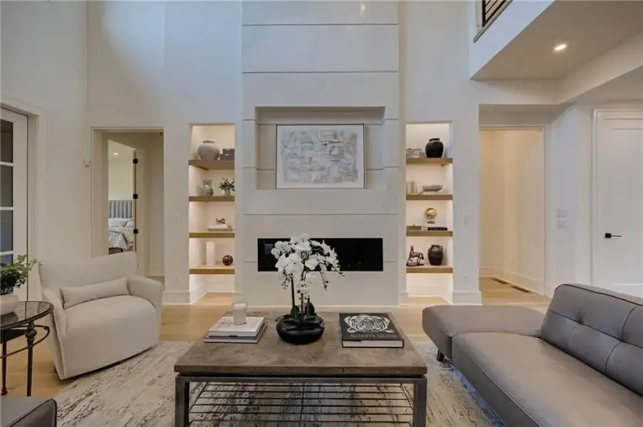 Furnished interior view inside a new home in , Sandy Springs (Image 37).