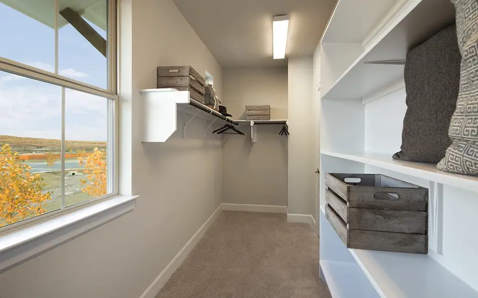 Furnished interior view inside a new home in Easton Park, Austin (Image 11).