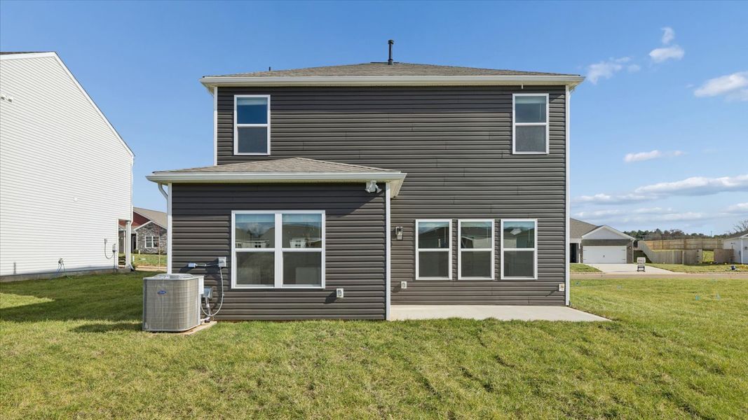 Front exterior of a new home in Millstone Village, Morristown, TN, highlighting curb appeal (Image 2).