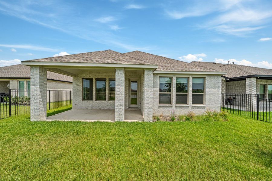 Exterior details and patio area of a home in , Cypress (Image 25). Exterior details and patio area of a home in , Cypress (Image 25).