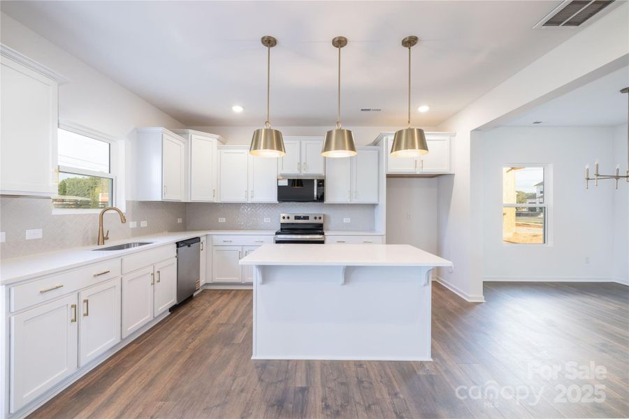 Furnished interior view inside a new home in Morrow Brook, Albemarle (Image 8).