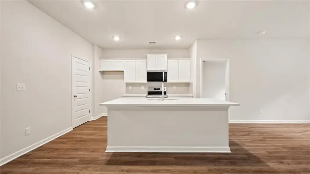 Furnished interior view inside a new home in Champion's Run, Lithonia (Image 5).