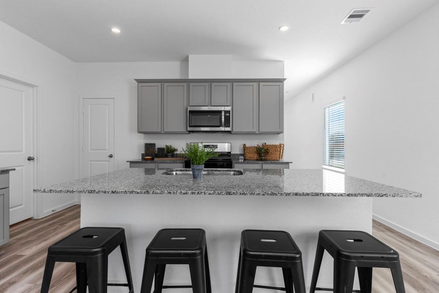 Furnished interior view inside a new home in Holly Ridge, Rosenberg (Image 9).