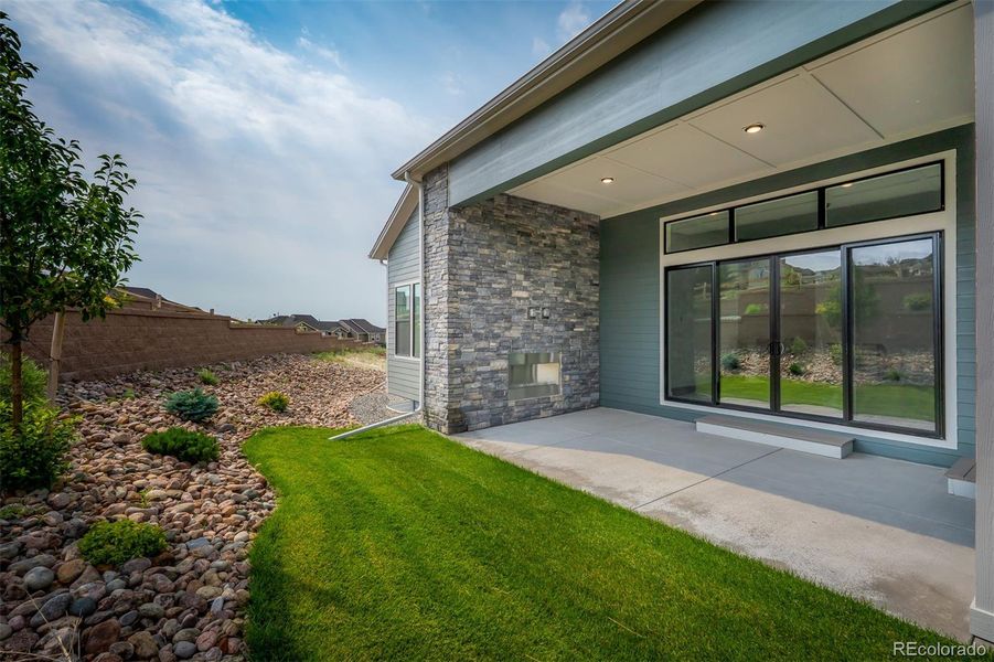 Front exterior of a new home in Cloverleaf - Pinnacle Collection, Monument, CO, highlighting curb appeal (Image 2).