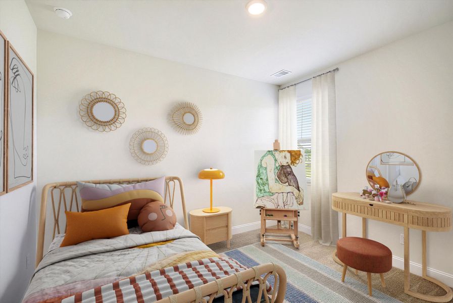 Representative furnished interior of a home built from the Batten by Hunter Quinn Homes in Beaufort County Homes, Beaufort (Image 9).