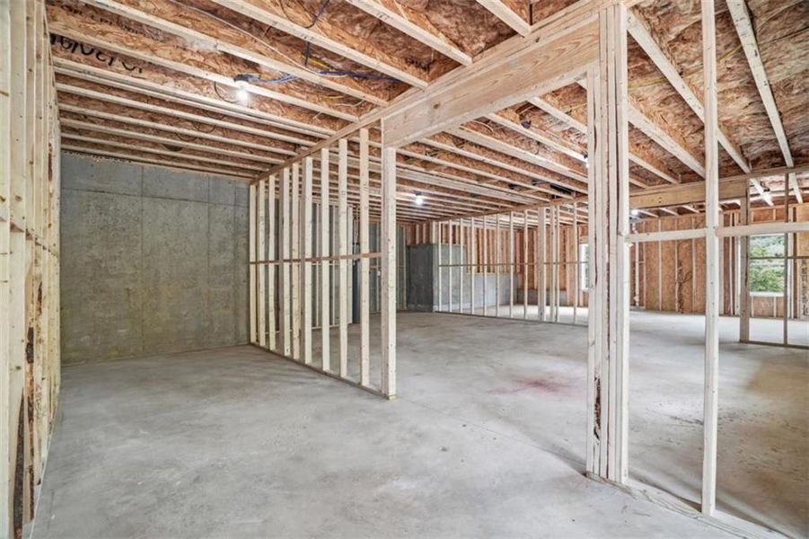 In-progress construction of a new home in , Jasper, GA (Image 54).