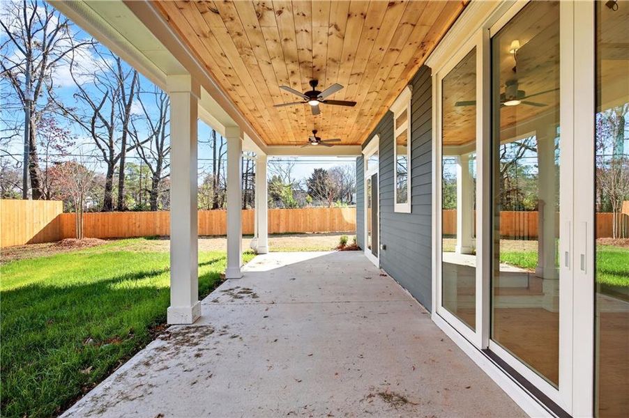 Exterior details and patio area of a home in , Clarkston (Image 25).