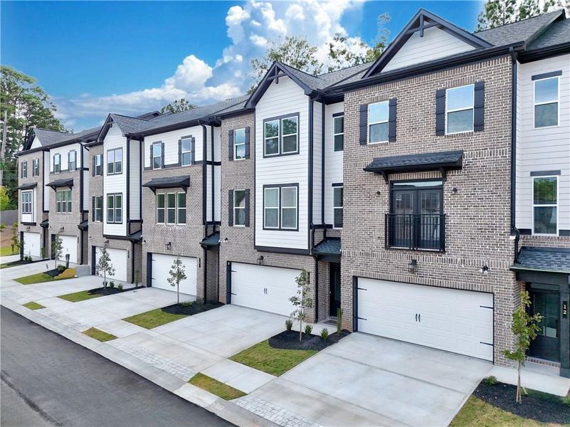 Exterior details and patio area of a home in , Tucker (Image 19).