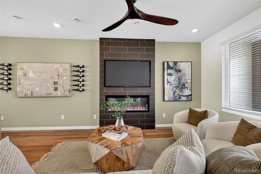 Furnished interior view inside a new home in , Littleton (Image 4).