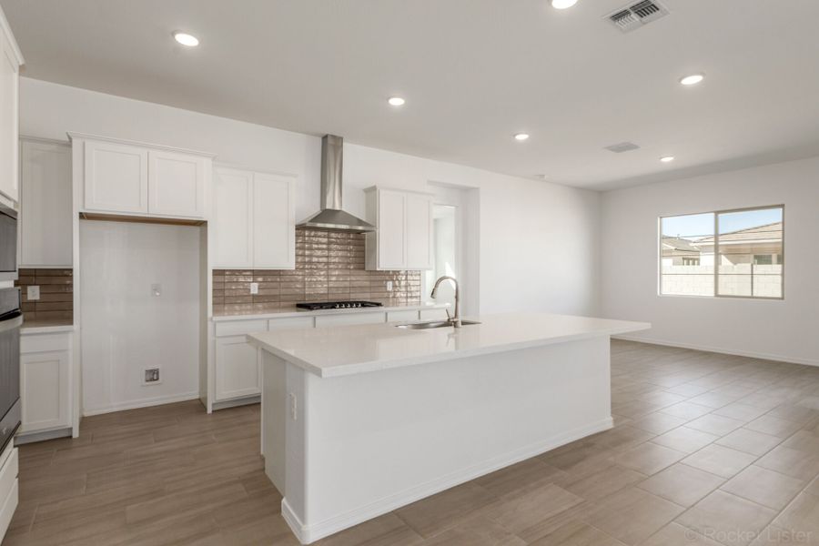 Furnished interior view inside a new home in Empire Pointe, Queen Creek (Image 2).