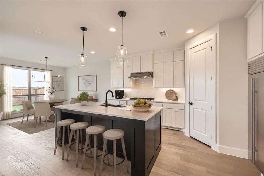 Kitchen - Virtually Staged Photo Kitchen - Virtually Staged Photo