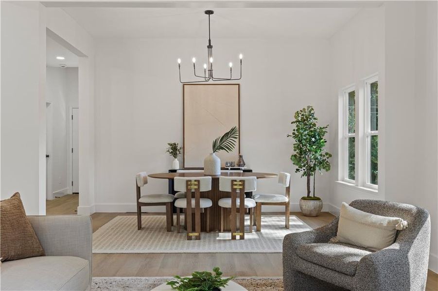 Furnished interior view inside a new home in , Scottdale (Image 31).