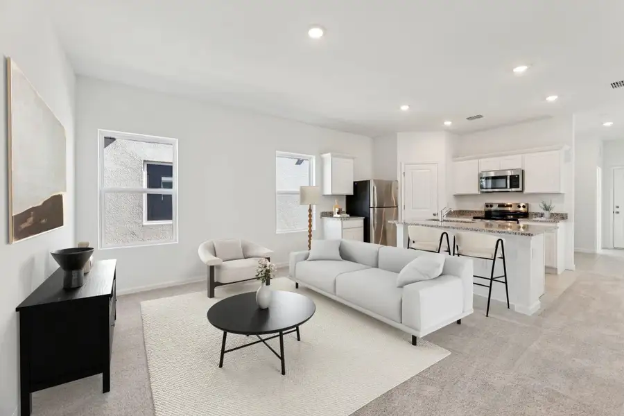 Representative furnished interior of a home built from the Lyon by Starlight Homes in Brookewater at Crossprairie, St. Cloud (Image 4).