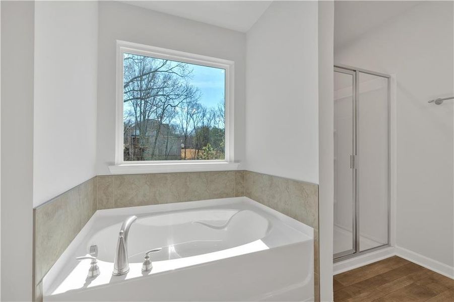 Furnished interior view inside a new home in Carter Grove, Cartersville (Image 2).