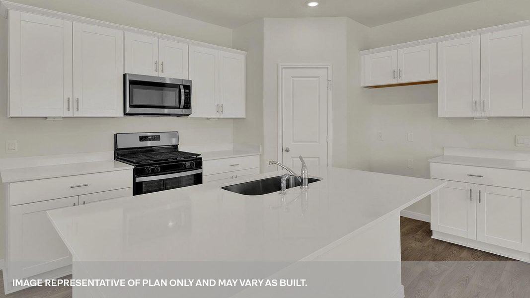 Furnished interior view inside a new home in Paramount, Kyle (Image 6).