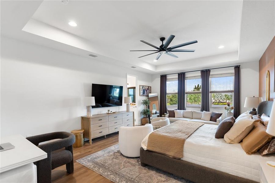 Furnished interior view inside a new home in , Bradenton (Image 42).