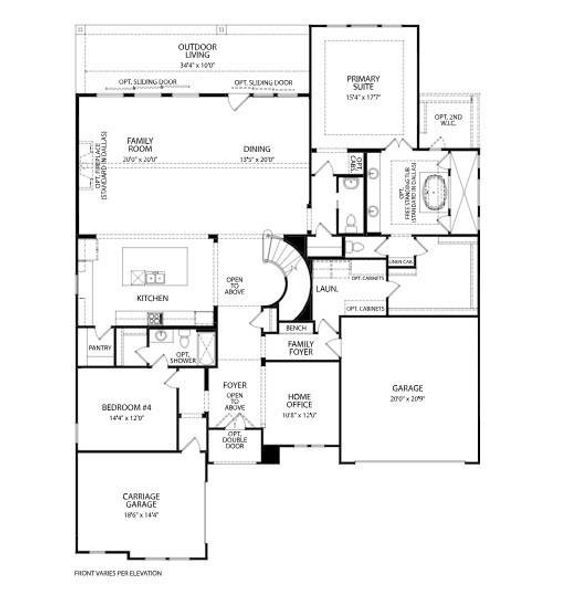 2D floor plan layout of this home in , Denton, TX (Image 3). 2D floor plan layout of this home in , Denton, TX (Image 3).
