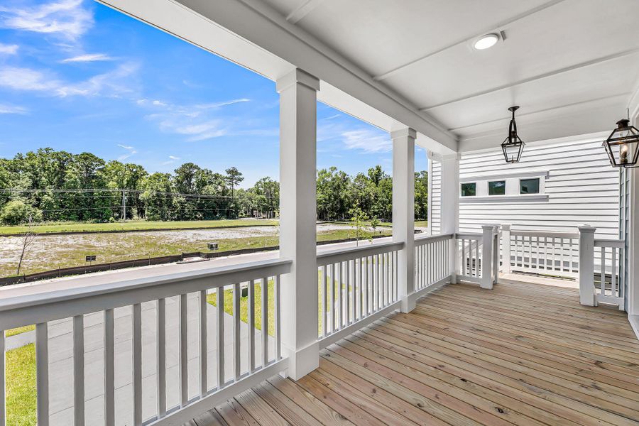 Exterior details and patio area of a home in Miller's Crossing, Johns Island (Image 22). Exterior details and patio area of a home in Miller's Crossing, Johns Island (Image 22).