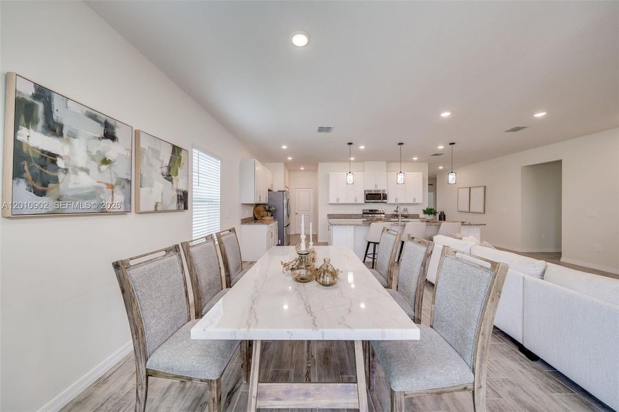 Furnished interior view inside a new home in , Port St. Lucie (Image 16).